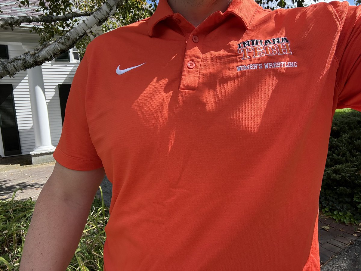 TheSaltyWalkon's tweet photo. Can’t get anything done today ‘cuz people keep stopping to compliment my @ITechWWrestling polo. #ThrowingafIT https://t.co/x5yLIutlRg