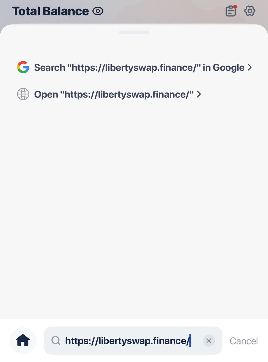 Liberty Swap Finance (@libertyswapfi) on Twitter photo Hi <a href="/Rabby_io/">Rabby Wallet</a> ,
We would like to kindly suggest removing the Google Search function from your in-wallet app browser, as it does not seem very useful. An in-wallet browser should ideally be well controlled, or even better, include a database of verified dApps.
That way, users Hi <a href="/Rabby_io/">Rabby Wallet</a> ,
We would like to kindly suggest removing the Google Search function from your in-wallet app browser, as it does not seem very useful. An in-wallet browser should ideally be well controlled, or even better, include a database of verified dApps.
That way, users