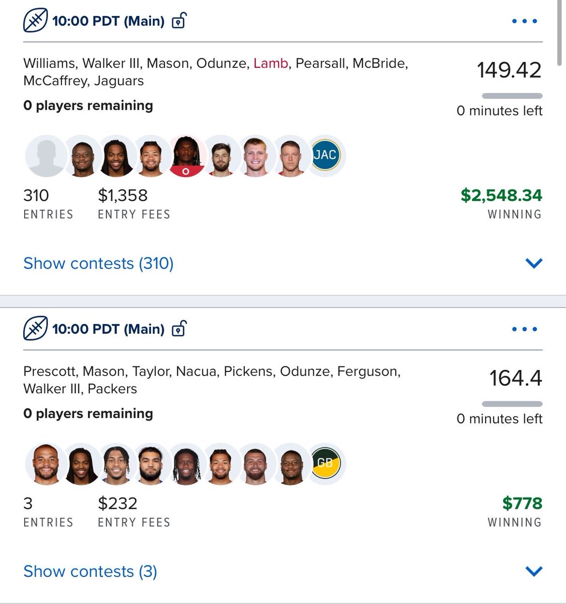 Top Fantasy Plays tweet media