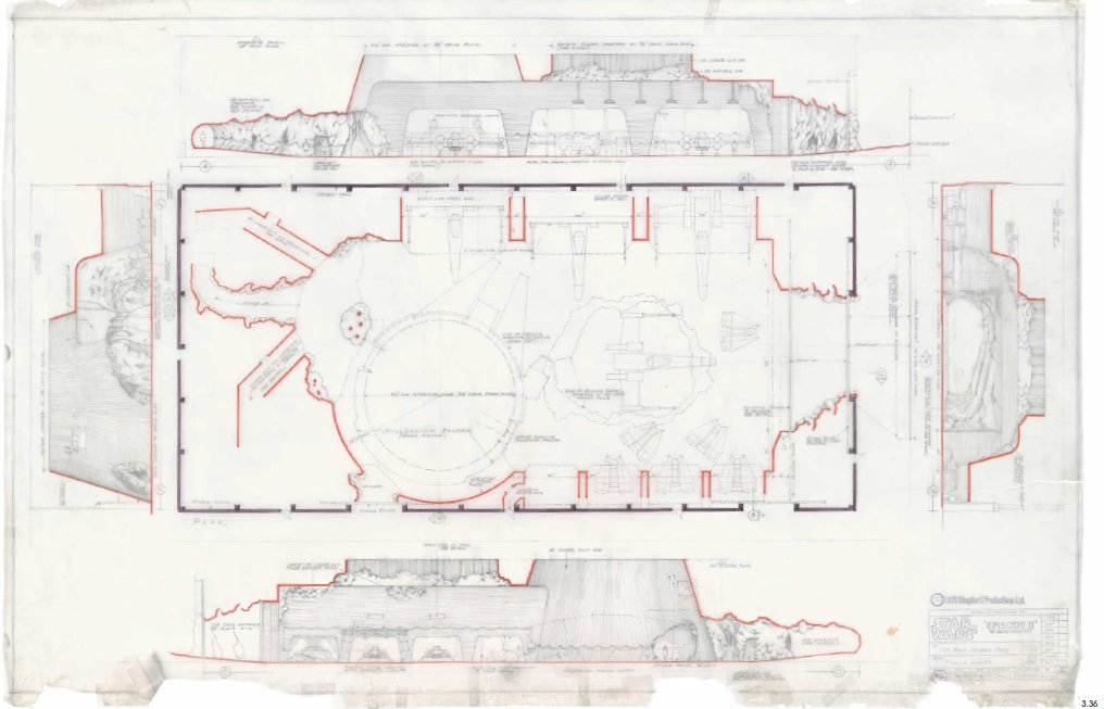 September 22, 1978: Star Wars: The Empire Strikes Back: The blueprint for the Main Hangar Deck by Michael Lamont (who worked on James Bond, Harry Potter, Aliens) shows the precise location and sizes of all the vehicles.
#StarWarsArchives19771983
youtu.be/fgKQaRMBuVs