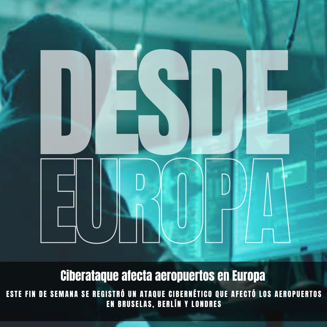 #DesdeEuropa y el mundo con <a href="/Hector_Badillo/">Héctor Badillo</a>

- #ReinoUnido, #Canadá, #Australia y #Portugal reconocen el #EstadoPalestino
- Fuertes #lluvias dejan una víctima mortal en #Barcelona
- #Ciberataque afecta aeropuertos en #Europa

#Contralínea #PeriodismodeInvestigación