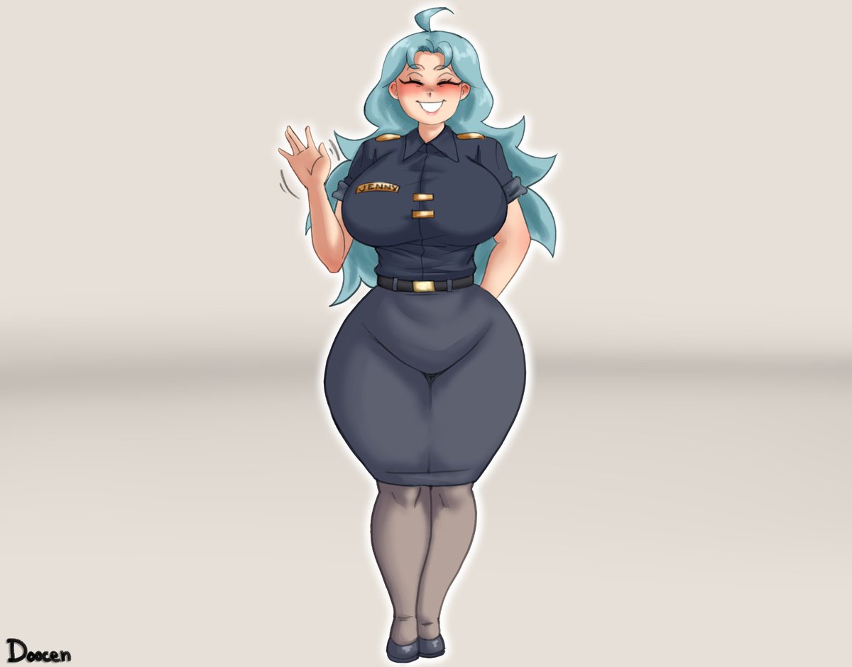 Commissioned my buddy <a href="/DoocenUp/">Doocen COMMS OPEN 🔞</a> for a piece of Jenny from <a href="/goodkidband/">Good Kid</a> Premiere Inn Music Video.

Video here: youtu.be/p_IXiz0z6Qk?si…