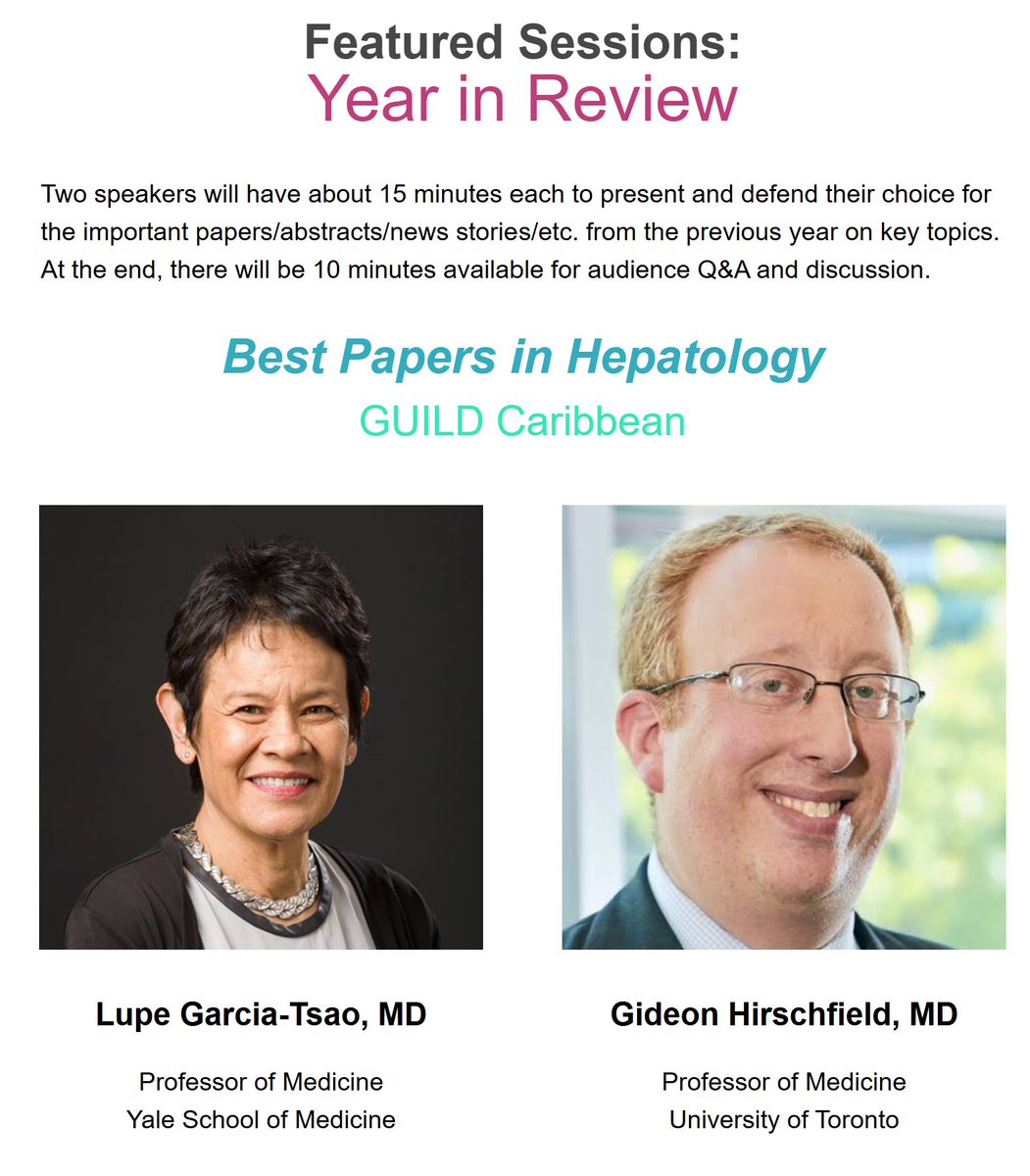 GuildConference's tweet image. Keep up with the biggest advances in Hepatology @GuildConference!  Guild Caribbean (Puerto Rico!) features @ggarciatsao &amp;amp; Gideon Hirschfeld. Dont forget the AAP scholarship deadline: Nov 3 and Bootcamp will now be at the Caribbean meeting! Register here: guildconference.com/2026/