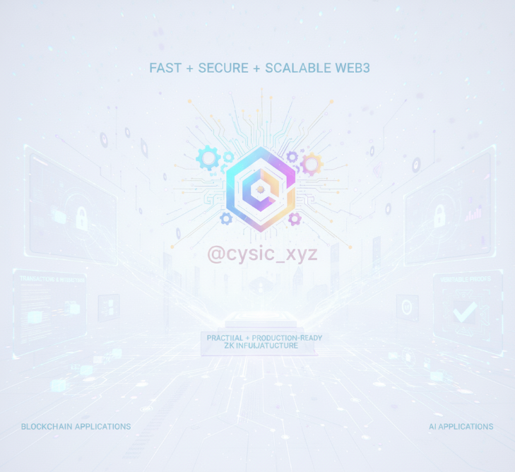 atik_web3's tweet image. Every transaction, proof, and interaction in web3 should be fast, secure, and scalable.
@cysic_xyz is making this possible by delivering zk infrastructure that is practical and production-ready.