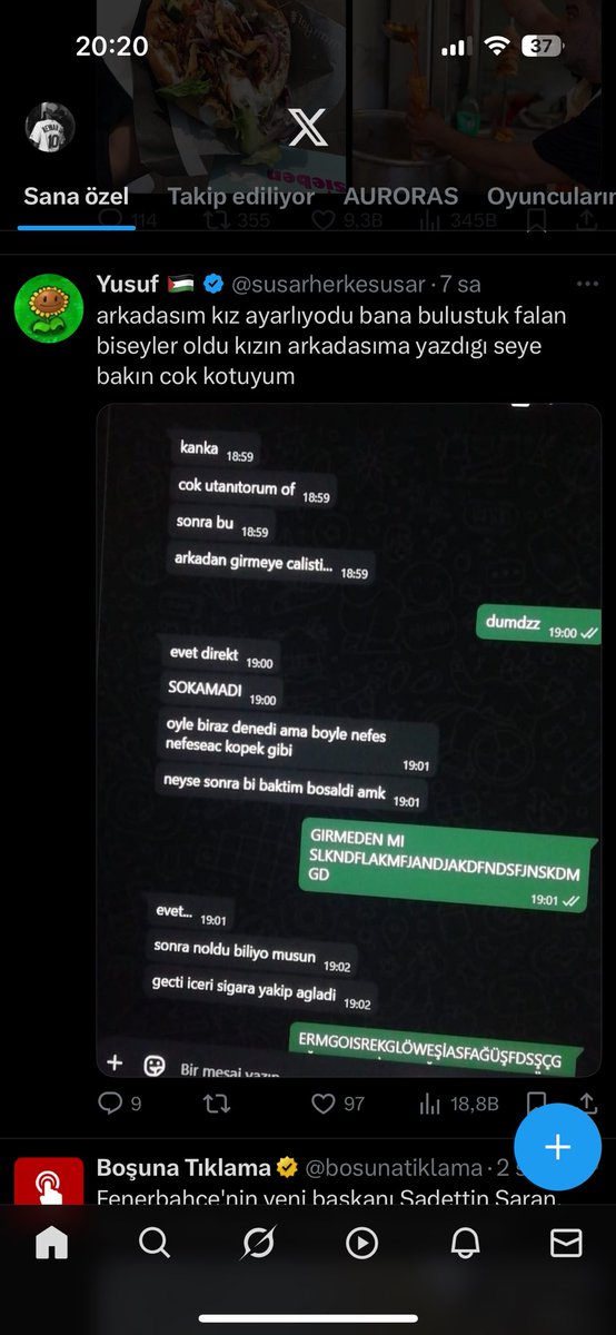 taIimera's tweet photo. @kuralsiz31 Sikik kurguları bi bitmedi gitti aq https://t.co/nwX0H82m0T