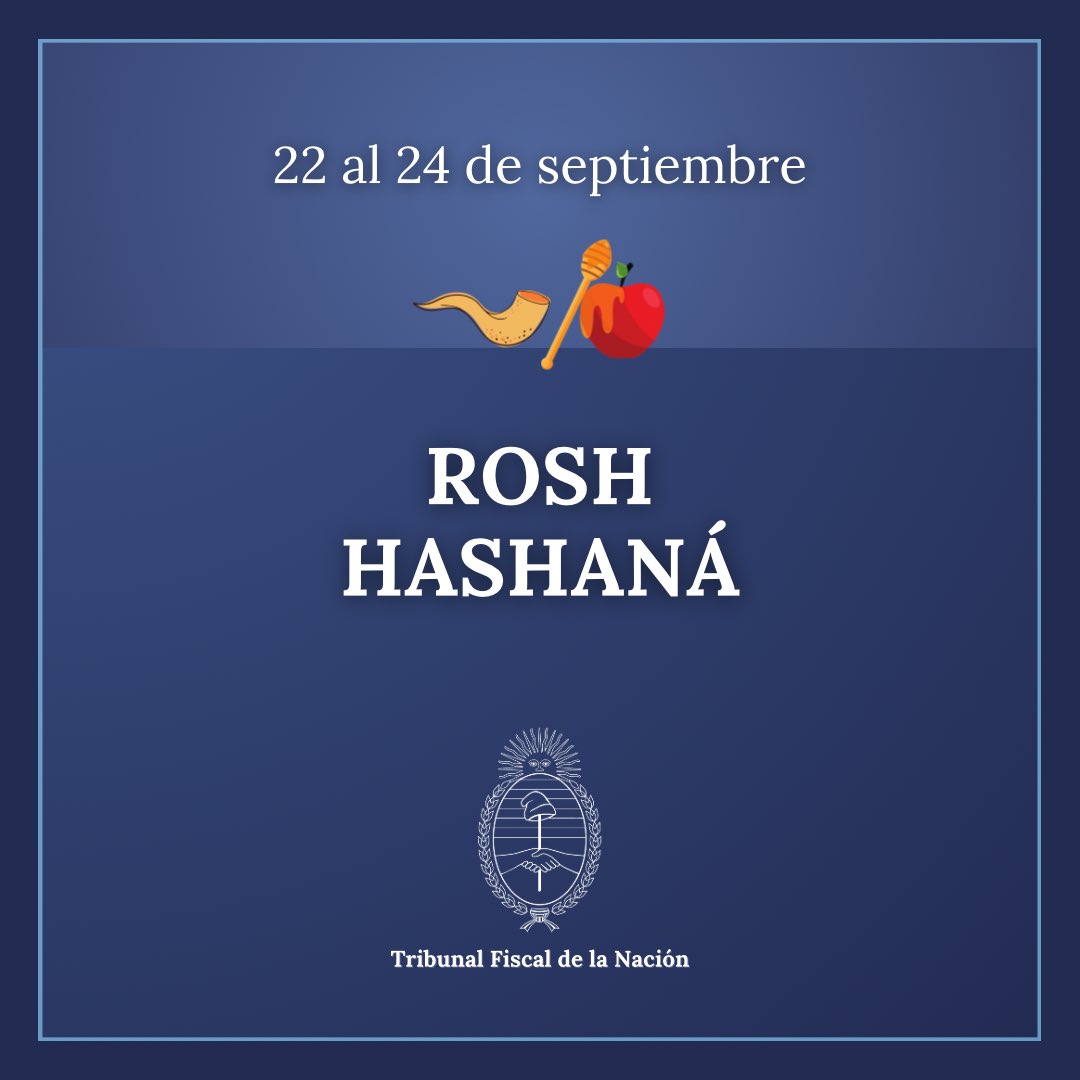 El #TFN saluda a toda la comunidad judía en este nuevo año 5786. 

Shaná Tová Umetuká.