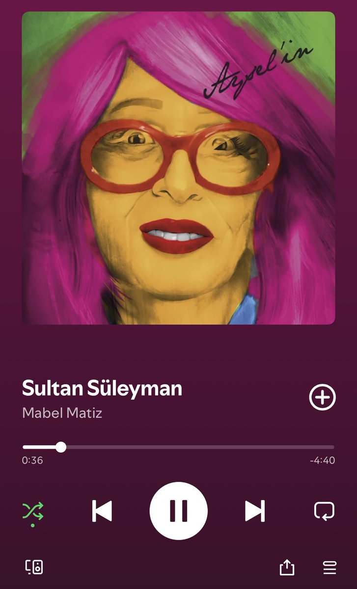 Sultan Süleyman’a kalmamış dünya, 
sana kalır mı sandın? 
#mabelmatiz