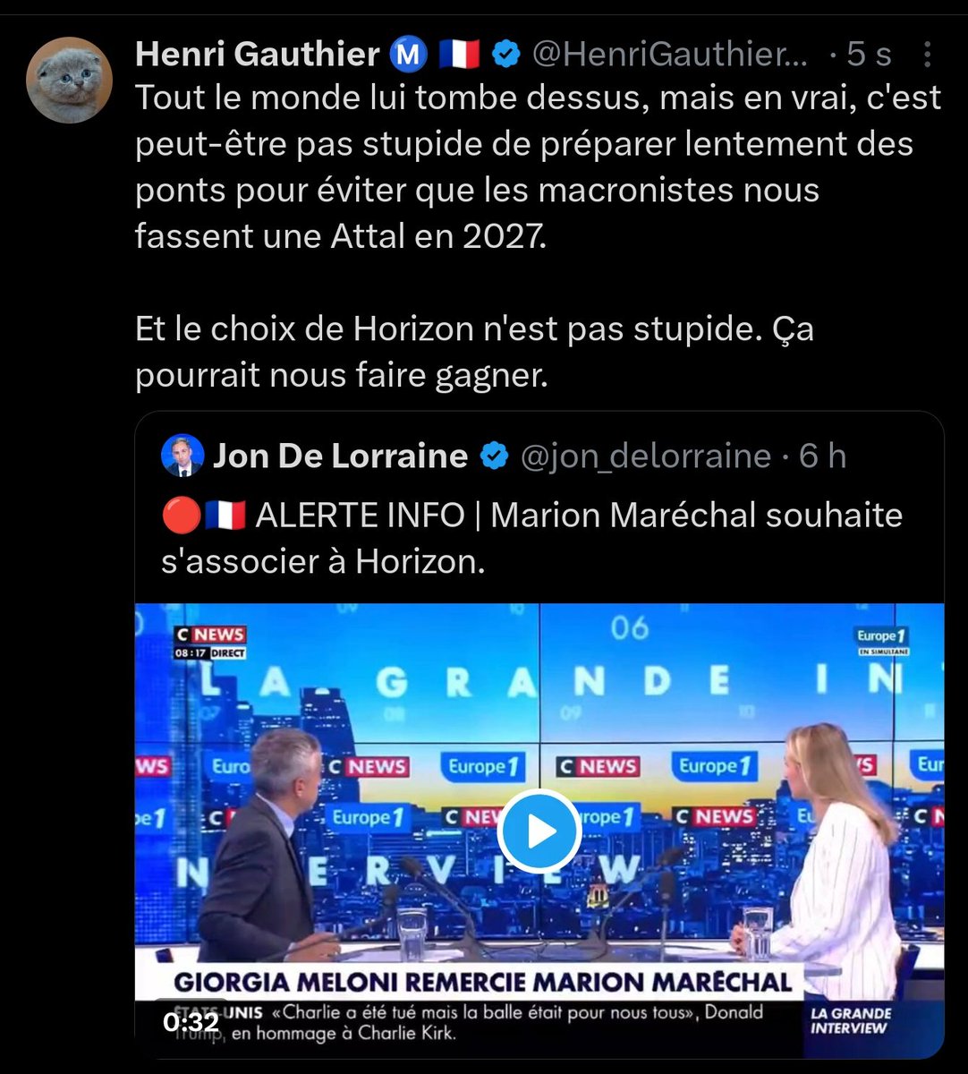 Ces gens m'insultent tous les jours mais veulent s''allier avec Horizon mdr.