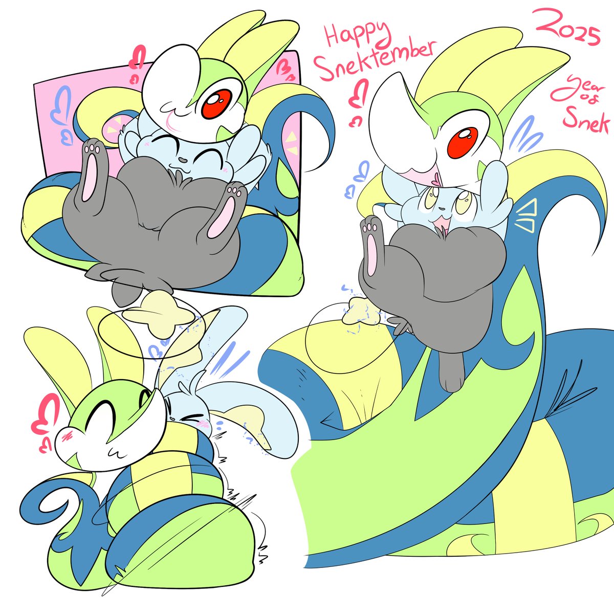 shayanbes's tweet image. Happy snektember, year of snek &amp;lt;3