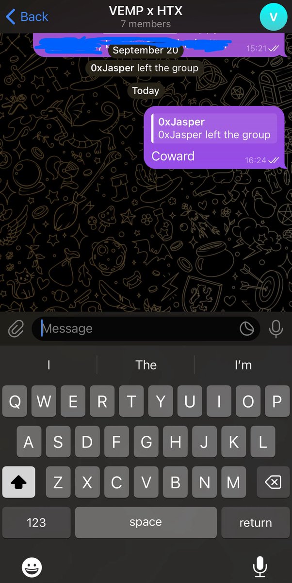 Update: <a href="/HTX_Jasper/">Jasper Jia</a> left our telegram chat rather than engage in discussions. Mostly because he knew he had just lied publicly about <a href="/HTX_Global/">HTX</a>’s delisting “due diligence”