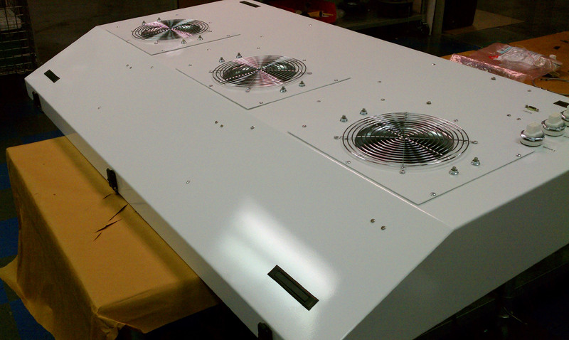 As the leader in custom engineered Fan Filters Units (FFU's), we are often presented with the challenge of fitting a #FFU in a restricted height area. See our solutions here: monkeylink.co/27592a