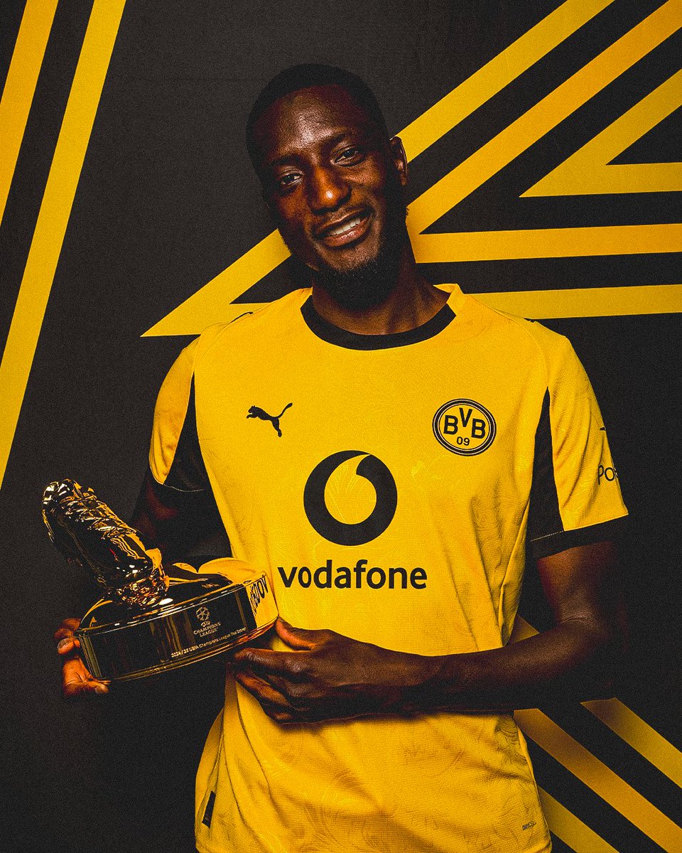 Serhou Guirassy 🇬🇳
- UCL Top Scorer 🥇
- 3rd in goals scored across Europe’s top five leagues 🥉

Congratulations on a fantastic year, Serhou! We’re so proud of everything you’ve accomplished! 🖤💛