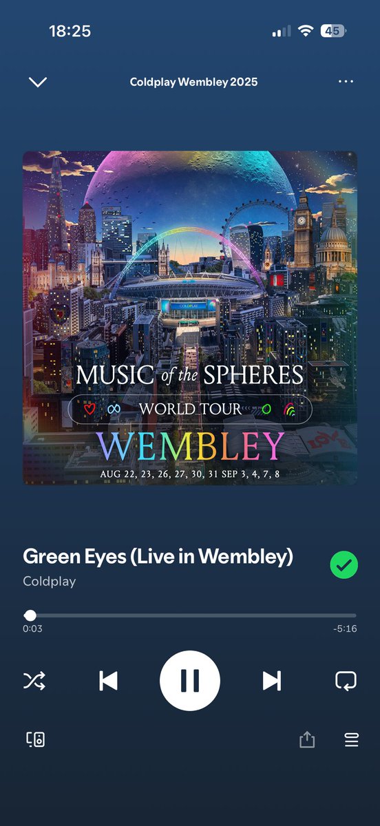 glynntaylor's tweet photo. What a fucking tune!

#coldplay
#coldplaylive2025 https://t.co/8i7T3wJfOA