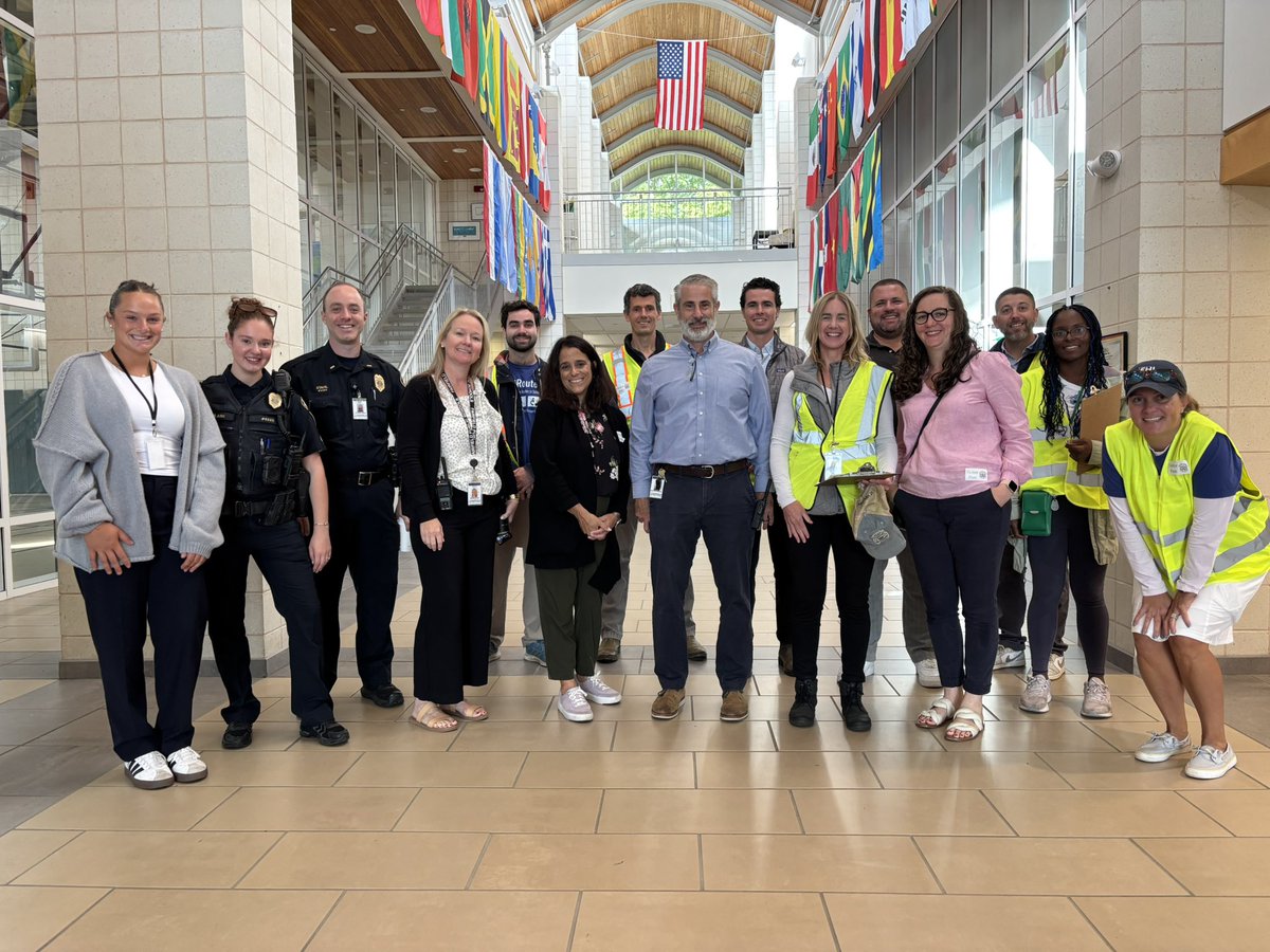 First Selectman Christine Vitale, CT DOT, Fairfield PD &amp; town reps held a walk audit at McKinley to review drop-off safety. Findings will guide DOT recs to improve walking &amp; biking, building on the town’s Complete Streets work. <a href="/FPDCT/">Fairfield Police, CT</a> <a href="/CTDOTOfficial/">Connecticut Department of Transportation</a>