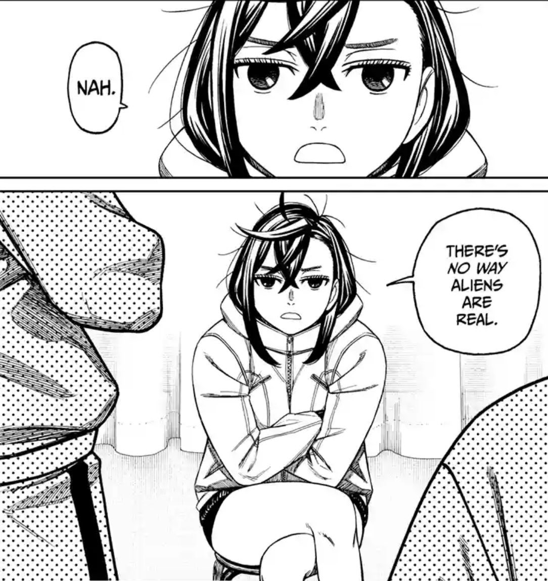 DDDQuotess's tweet photo. Day 21:
Whelp…

#Dandadan 
#ダンダダン https://t.co/L1Gm3Vq92j