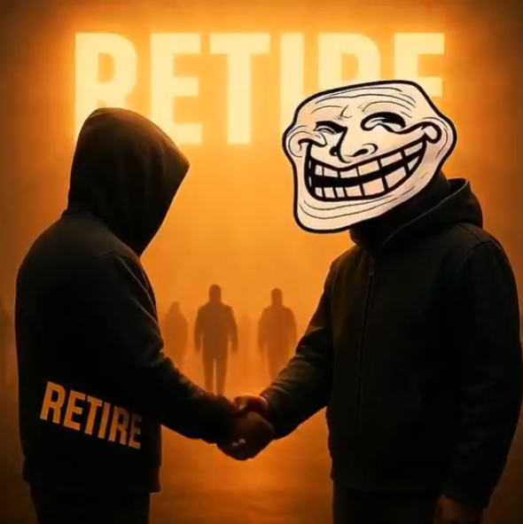 Just entered $retire heavily...