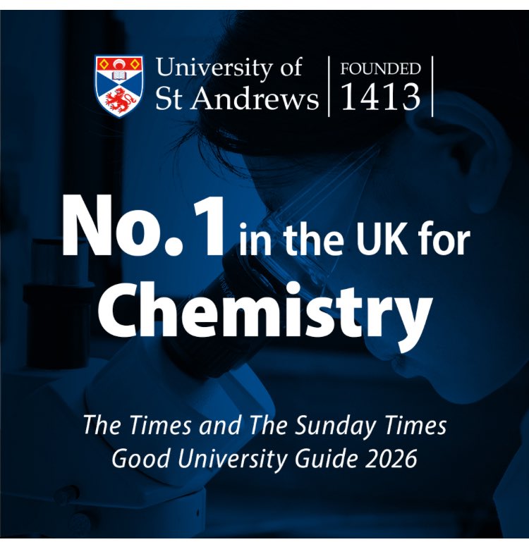 St Andrews School of Chemistry tweet media