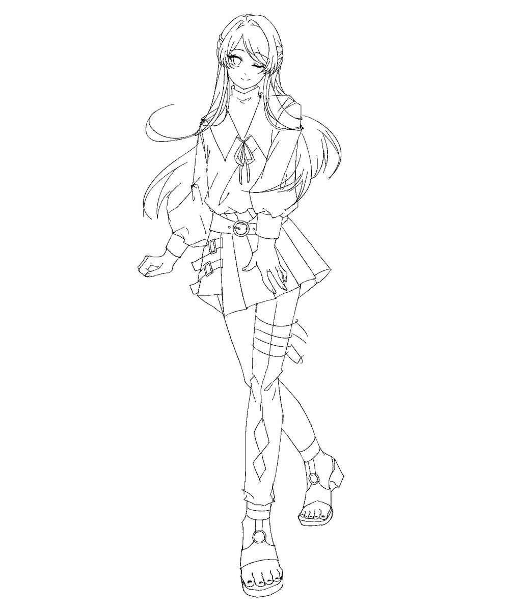 진짜 자야돼서 더는 못그림ㅠ