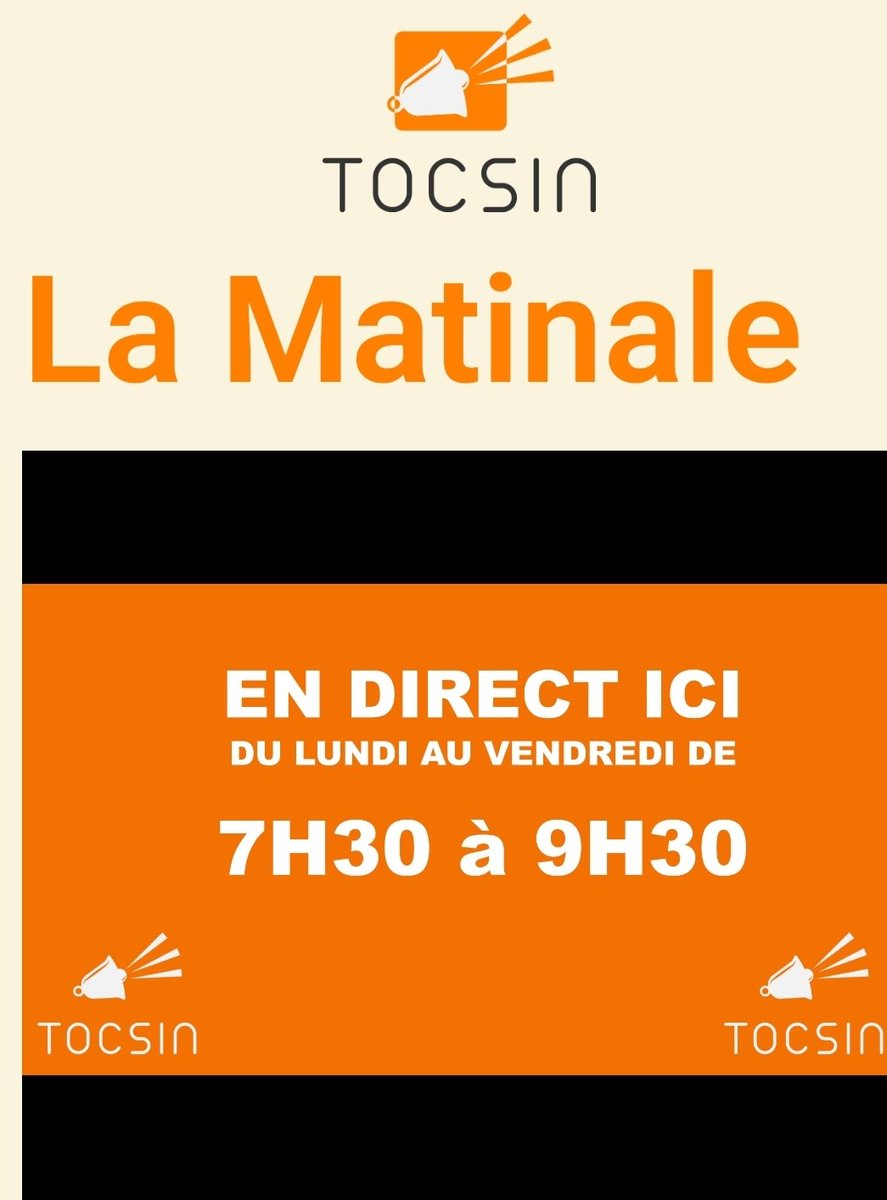 PlatDenis's tweet image. Demain, de 07h30 à 07h45, Mario Cressent sera sur @Tocsin_Media pour parler de l'obligation pour les #pêcheurs de loisir de déclarer leurs prises.
#pêche 
#PêcheDeLoisir