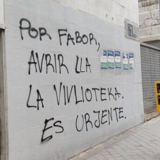 Irailaren 23tik urriaren 7ra liburutegia ITXITA egongo da
Del 23 de septiembre al 7 de octubre la biblioteca estará CERRADA