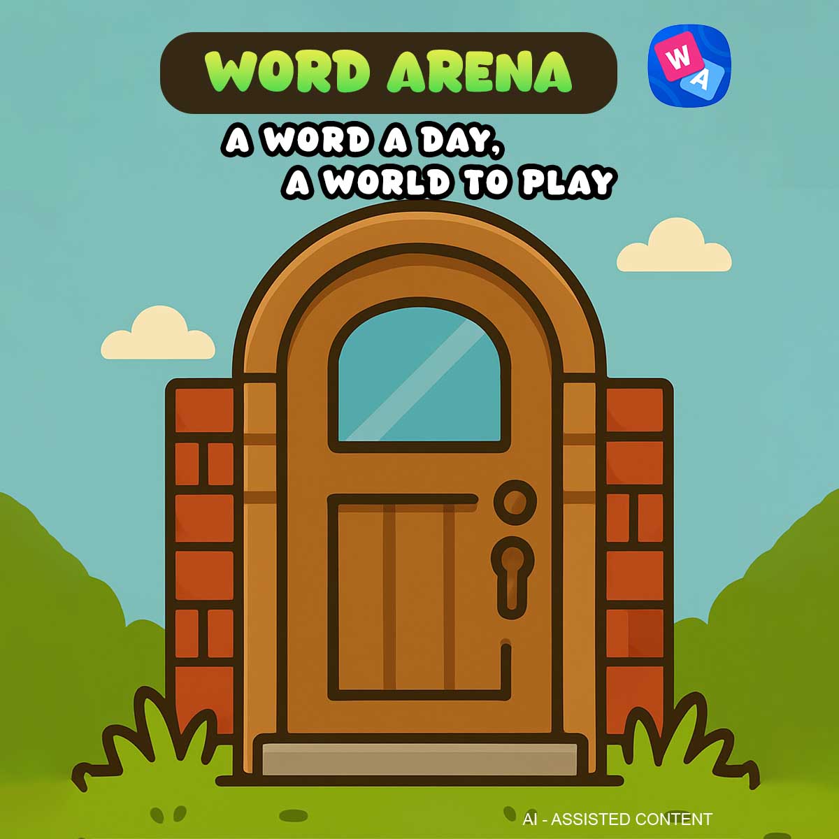 Word_Arenaa's tweet photo. 🚪✨ Through this door, every journey begins with a step inside.
❓ Can you guess this five-letter word of arrival?
🕹️ #WordArena 🎯 #DailyChallenge 🧩 #BrainTeaser https://t.co/OyYuhN4i5b