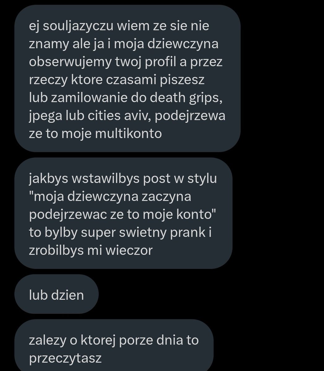 souljazyczu's tweet image. historia w dwoch screenach