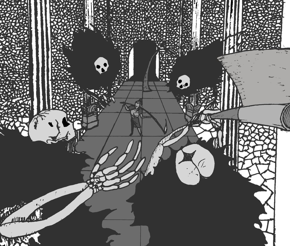 "I am but one man.

So...what made you think four of you would be enough?"

#art #story