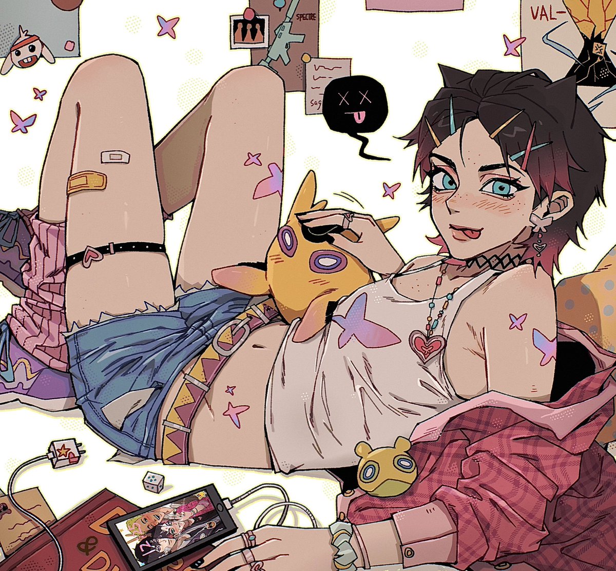 bambooshoottt's tweet image. #clove #ValorantArt