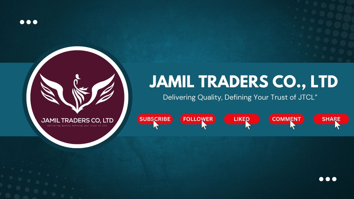jamiltradersco's tweet photo. "JAMIL TRADERS CO., LTD"
“Delivering Quality, Defining Your Trust of JTCL”
#jamil #jamiltraders #jamiltraderscoltd 
Jamil Traders Co. Ltd
JTCL Bangladesh
Jamil Traders Textile Export
Jamil Traders Fashion Brand
Jamil Traders Premium Products
JTCL Delivering Quality https://t.co/ayEpDBb4eW