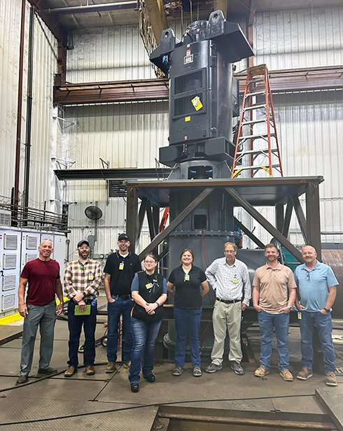 Morrison Factory Pump Performance Testing completion with the US Army Corps of Engineers.