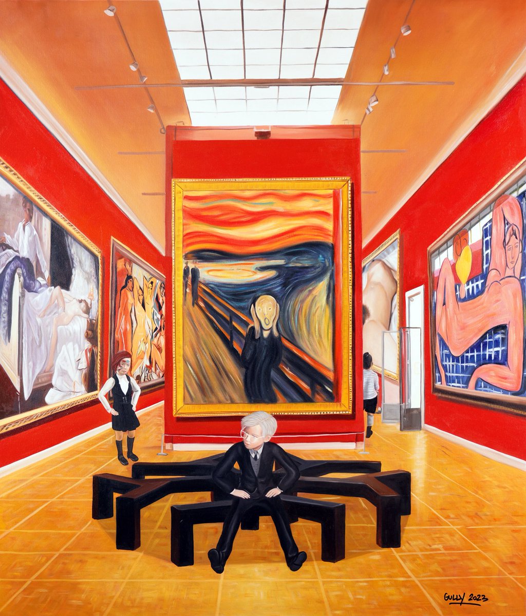 The Gullies are not a project with a roadmap.

The Gullies are master child-artists weaving stories through my works, discovering and taking my creations as their playgrounds.

The Gullies are my universe.

A universe now digitized, allowing them to live within the canvases, but