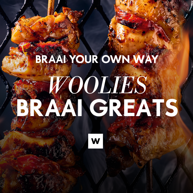 carlwastie's tweet photo. This week Woolies Braai Greats x @WOOLWORTHS_SA  stirs the potjie again!!!

Listen out for the Burning Braai Question this Thursday &amp; share your opinion for a chance to win a R5k VOUCHER!

Take your braais from good to great with Woolies Braai Greats!​ 
Ts and Cs Apply https://t.co/8nI7b1K0p1