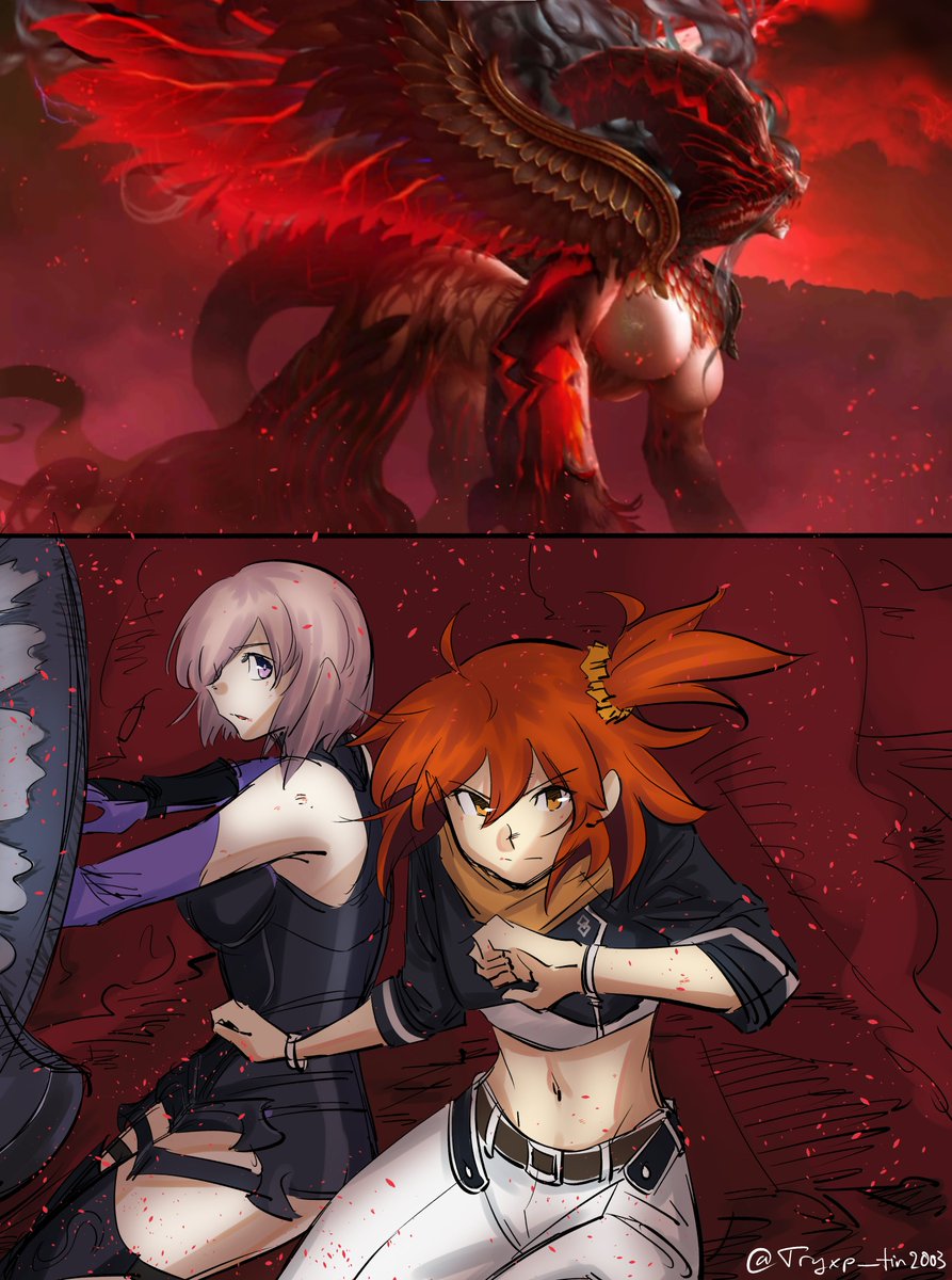 Tryxp_tin2003's tweet image. Mother's gaze
Then and now
#FGO 
#FateGO #FateGrandOrder