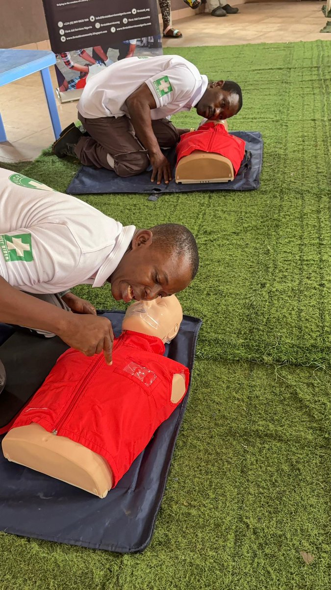 On #WorldFirstAidDay (Sept 13, 2025), theme First Aid &amp; Climate Change, we trained 50+ kids at a birthday party!

Since 2016, we’ve trained hundreds yearly, building safety-conscious children, reassuring parents, safer schools &amp; a resilient society.

#Children #FirstAid