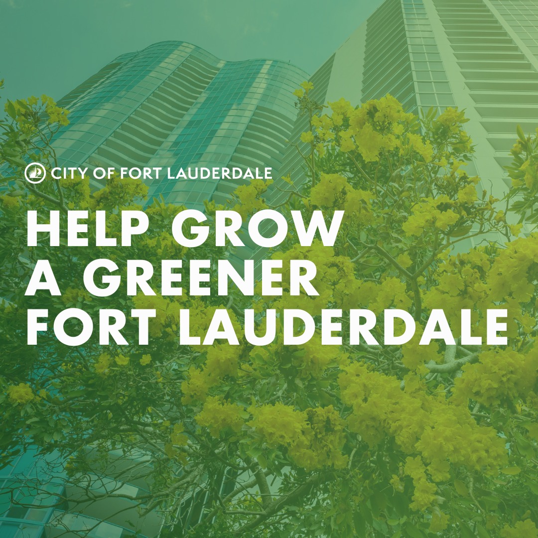 @CityOfFortLauderdale: Fort Lauderdale is growing a greener future by expanding and improving the trees in our city - our urban forest. Review a draft of our Urban Forestry Master Plan and share your comments by Friday, October 17, at 5 pm at 🔗 ftlcity.info/ufmp.
#WeAreFTL