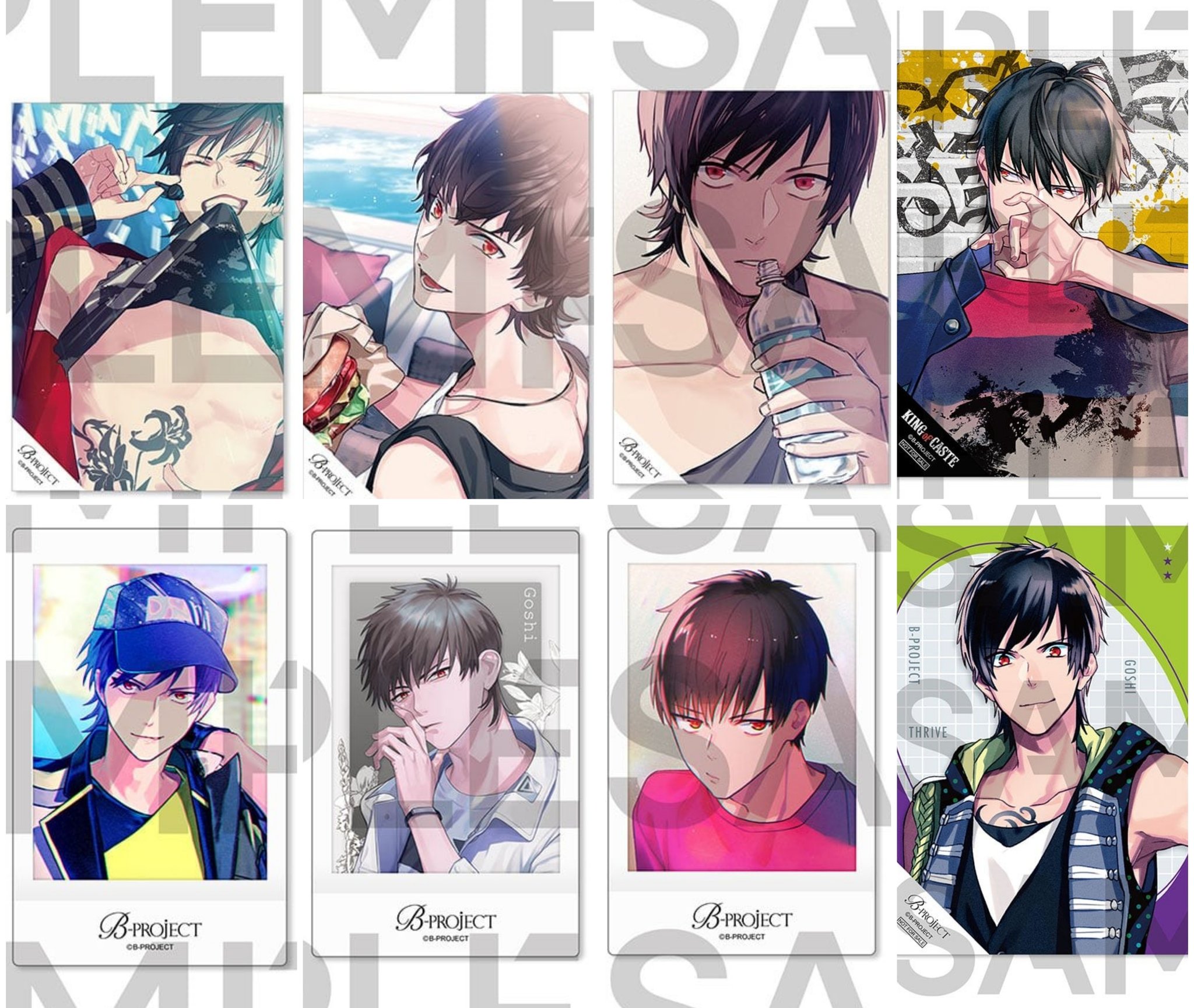 B-PROJECT Bプロ 10th マルイ 箔押し ブロマイド 北門 B-PROJECT 10th