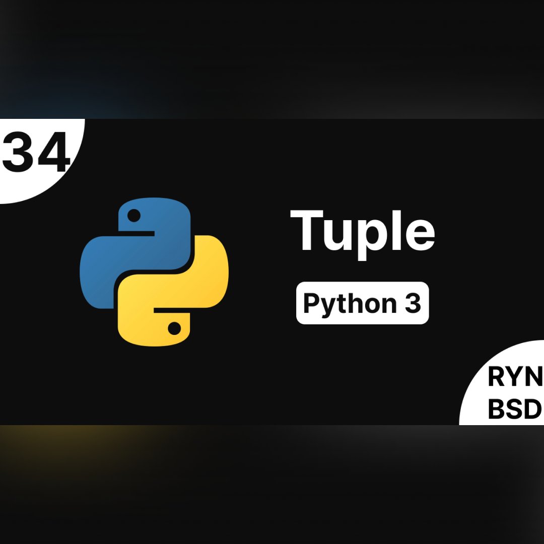 RynBsd's tweet image. 🚀 فيديو جديد على القناة!
«شرح Python 3 - Tuple» 🎥

مزيج من المرح 🤹‍♂️ والمعرفة 💡، يشرح الفكرة ببساطة وعمق في نفس الوقت.
👇 شاهد الآن واستمتع: youtu.be/4uhSj-GVfJM

#python #pythonprogramming #pythontutorial