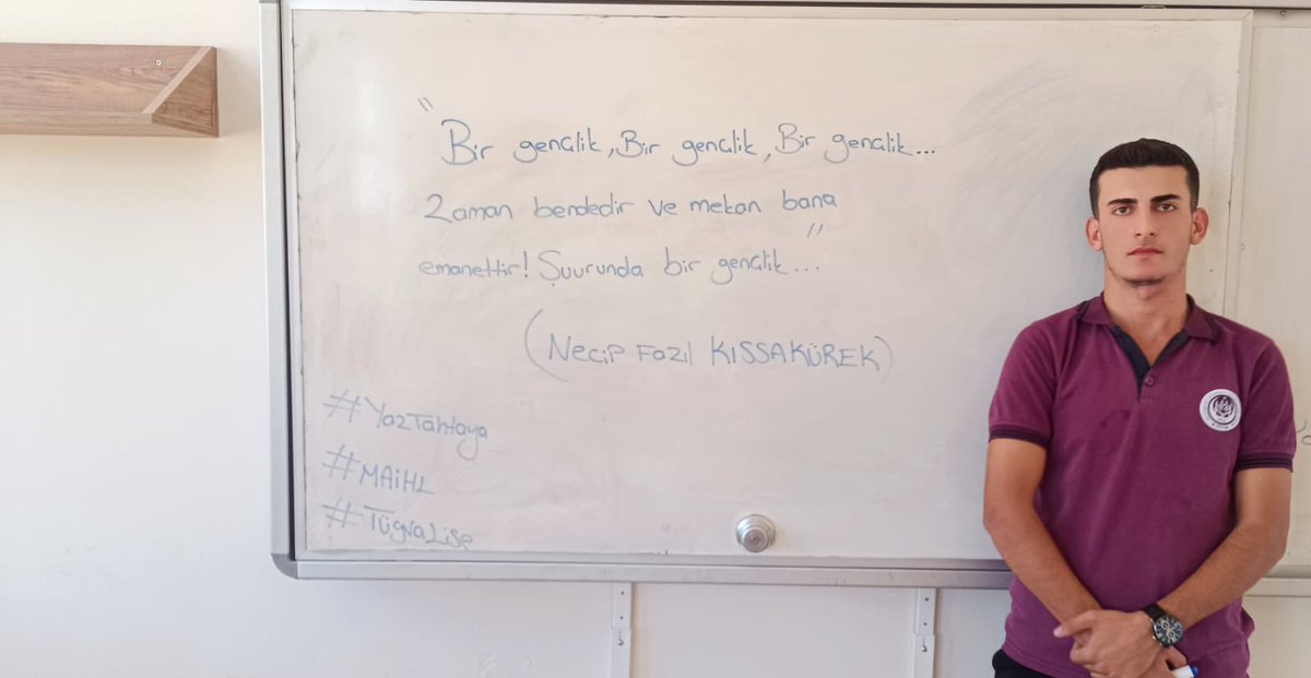 Necip Fazıl’ın işaret ettiği gençlik; zamanı heba etmeyen, emaneti yük bilmeyip şeref sayan, imanla yoğrulmuş ve idealleri uğruna mücadele eden bir gençliktir. Onların varlığı, geleceğe güven ve yarınlara umut taşır.

#tugvakilis
#tugvagenclik
#tugvaninkalbikilisteatıyor