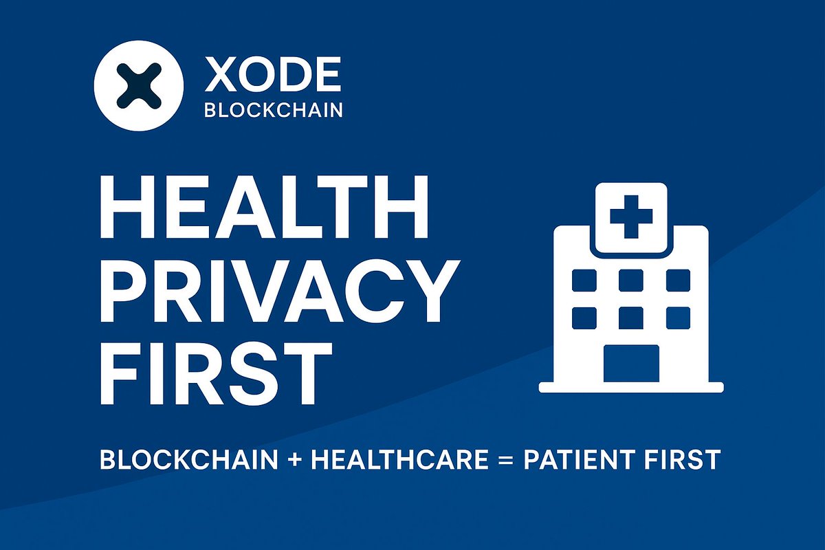 Abubasmak's tweet image. Every morning I hear about hospitals losing patient data.
It’s scary to think your health info can just leak like that.
That’s why I’m paying attention to XodeBlockchain — they’re putting privacy first.
#XODEBlockchain #HealthPrivacy @XodeNet