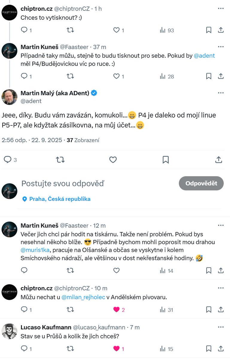 Faasteer's tweet image. A přesně tohle na té místní #Bastl komunitě naprosto miluju! 😊 @adent se zmíní, že by něco potřeboval, @laska_kit to navrhne a pak už se jen předháníme, kdo mu to vytiskne!

Díky kluci, tohle mi fakt zlepšilo den. 😍

x.com/laska_kit/stat…