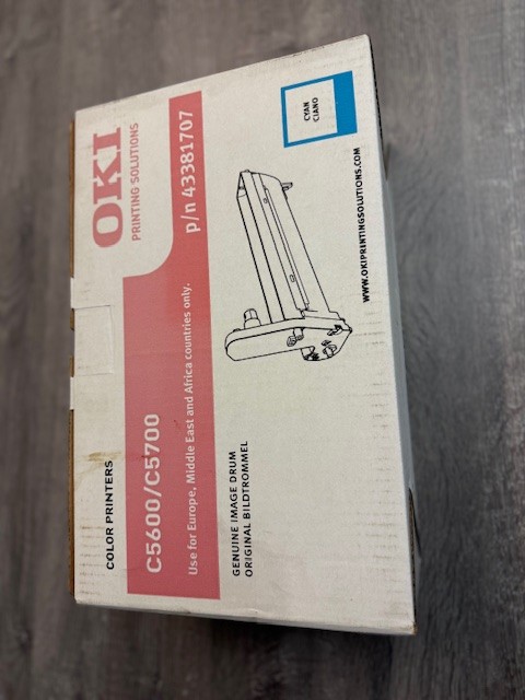 #Oki C5600 Cyan Image #Drum #43381707 - Original sealed packaging | eBay UK - ebay.co.uk/itm/1273871352…