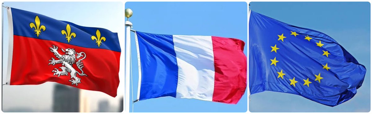 La mairie de #Lyon est notre maison commune. Elle doit rassembler, pas diviser.

Seuls 3 drapeaux doivent flotter sur son fronton : les drapeaux lyonnais, français et européen.

Tout autre emblème — qu’il soit militant ou partisan — rompt avec cette neutralité républicaine.