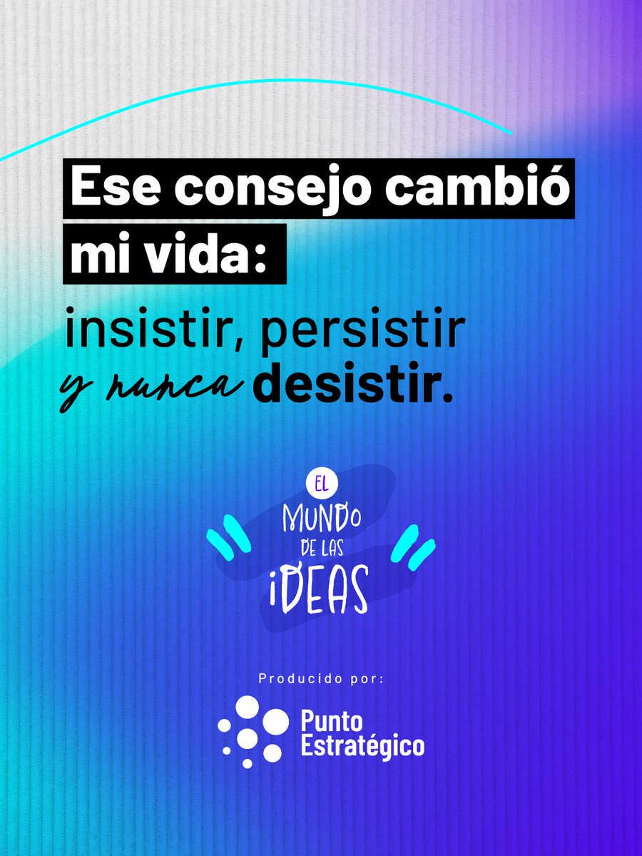 ✨ A veces un simple consejo cambia toda tu historia.
“Lo que un día fue motivo de burla, hoy es mi mayor orgullo.
Ese consejo me marcó: insistir, persistir y nunca desistir”, Elton John Gómez, fundador de Fontumi.

👉 Escúchalo completo en YouTube.