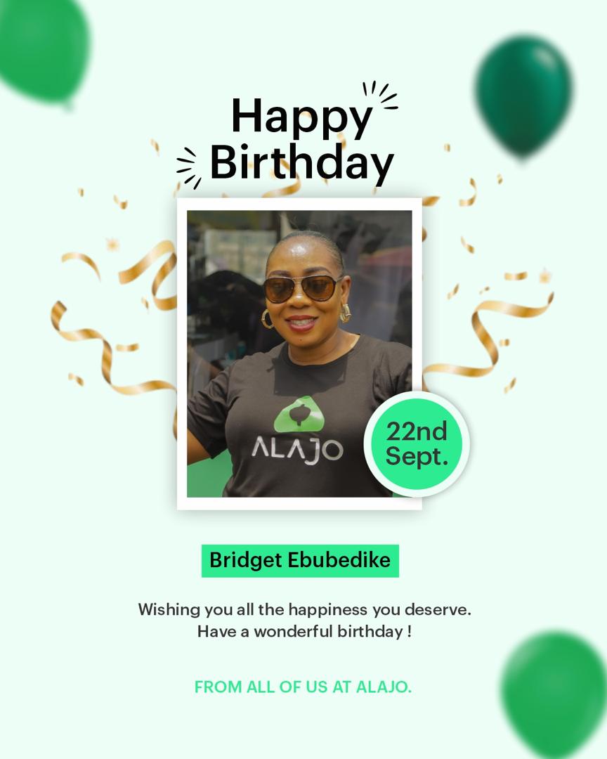 On your special day, we wish you continued professional success and personal satisfaction ma.
Wishing you the happiest of birthdays 🎉 Your wisdom and support make such a positive difference to our team

Happy birthday ma🎁💃🏻💃🏻💃🏻