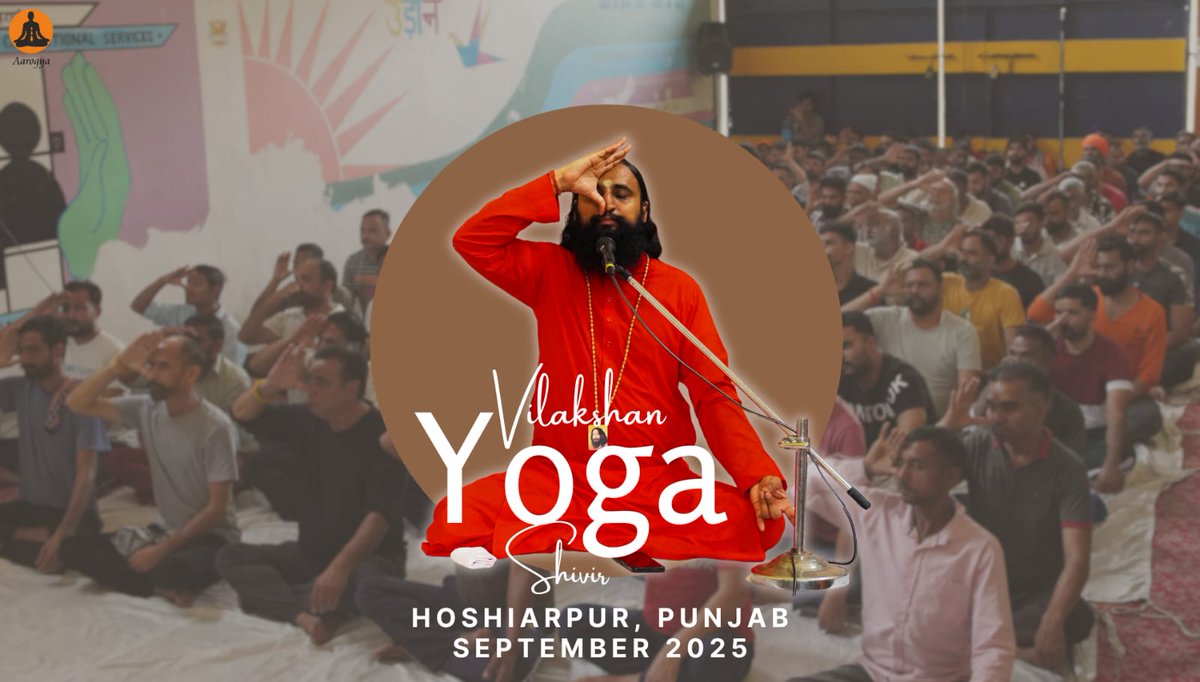 djjsaarogya's tweet image. DJJS Aarogya, Hoshiarpur Branch, Punjab organised Vilakshan Yoga Shivir at District Jail, Una, Himachal Pradesh, spreading awareness among 210 prisoners about the spiritual &amp;amp; mental benefits of yoga. 
#DJJS #Aarogya #AshutoshMaharajji #Una #YogaForPrisoners