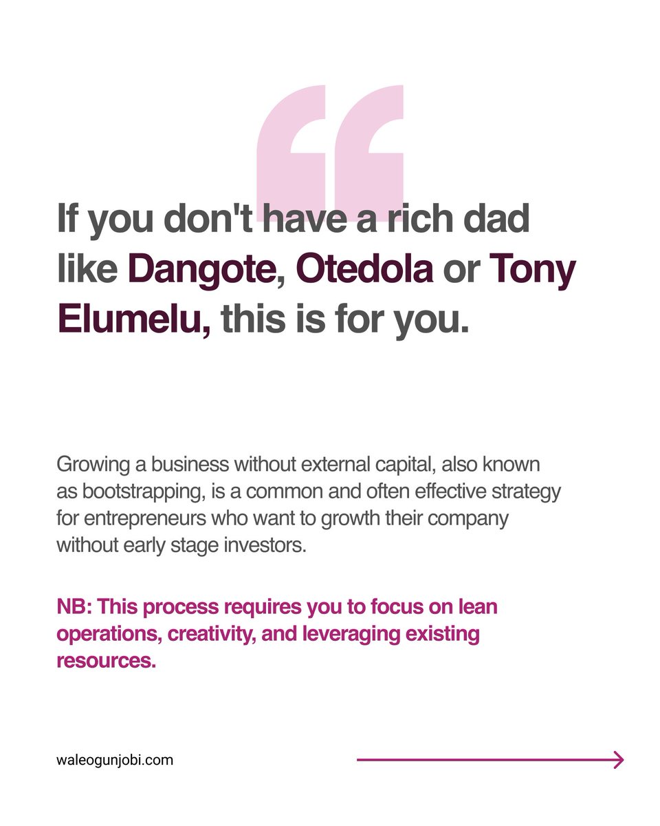 thewalejobi's tweet image. If you don't have a rich dad like Dangote, Otedola or Tony Elumelu, this is for you.

Check thread for more

#business #otedola #dangote