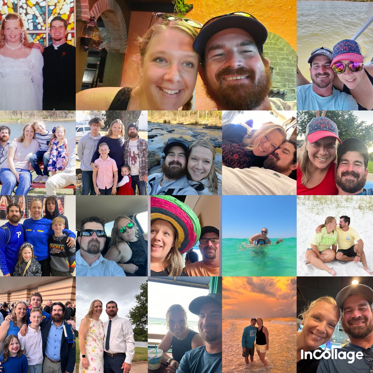 Happy Anniversary to my amazing wife. Lots of memories through our decades together. Looking forward to many more.