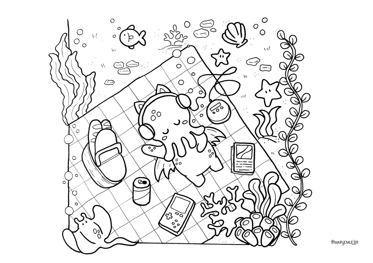 Marycmuller's tweet photo. Cthulhu goods pra colorir. Baixe em alta aqui: https://t.co/JtLER82iHi https://t.co/IMnyzuEGwh