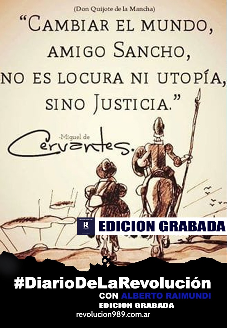 Revolucion989's tweet photo. ESTAS ESCUCHANDO #DiarioDeLaRevolución
CON @AlbertoRaimundi
EDICION GRABADA / LUN-MIE-JUE-VIE 9 A 13 / MARTES 10 A 13
POR @Revolucion989 Y https://t.co/KF5rQSJ9rV
#LaUnicaRadioGimnasistaDelPlano #LIBERTADenEstadoPuro #VivaLaRevolución
#EnGuerra #NadieMandaSiNadieObedece https://t.co/iO8LVZmLHf