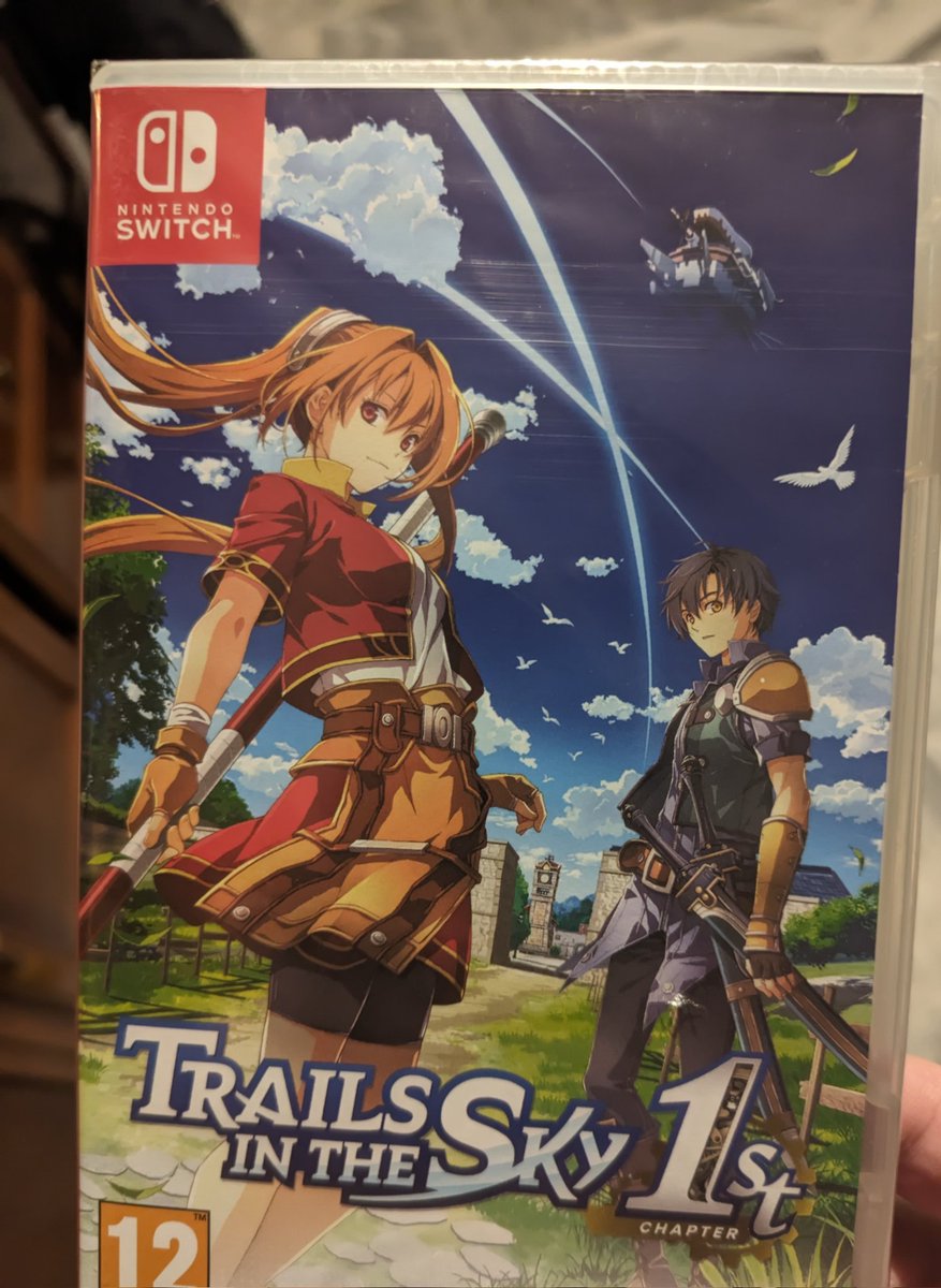 Fabrizio (@briziosan7) on Twitter photo My Friends in ritardo ma finalmente è arrivato trails in the Sky  se avete switch o PS5 date veramente un'occasione  e provate la demo perché è veramente un jrpg con i controcazzi.
#TrailsintheSky1stChapter My Friends in ritardo ma finalmente è arrivato trails in the Sky  se avete switch o PS5 date veramente un'occasione  e provate la demo perché è veramente un jrpg con i controcazzi.
#TrailsintheSky1stChapter